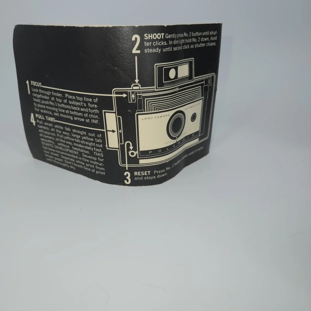 Polaroid 210 Land Camera Kit Carry Case Flash‎ Bulbs Manual Accessories Vintage